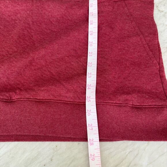 Lunya Lahgo Restore Double Face Crew Neck Sweater Maroon Mens size XL New - Picture 5 of 6